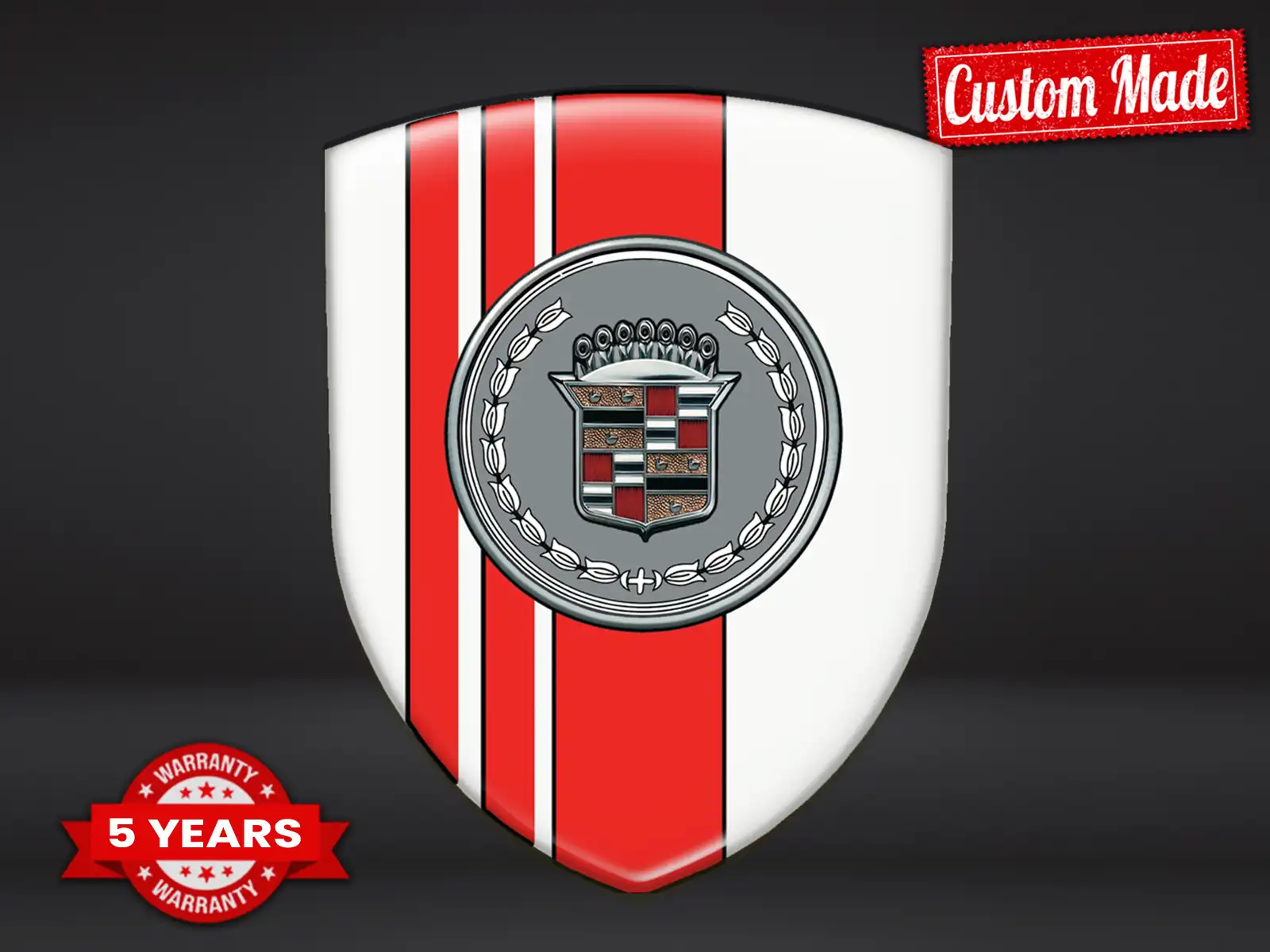 Cadillac Fensteraufkleber Stil Racing Anpassbar Auto ST